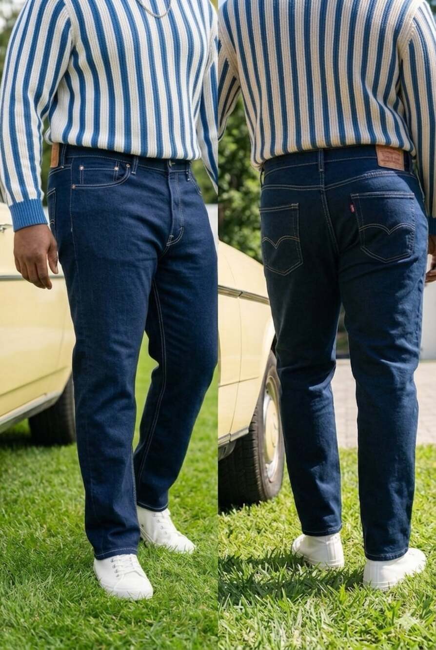 Levi's 511 Slim Fit Jeans Dark Wash 38x32 | Pre-Owned